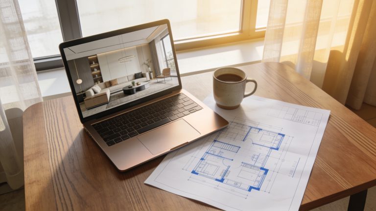 Diseñar una vivienda antes de recibir las llaves: el interiorismo online facilita la puesta a punto de casas a distancia